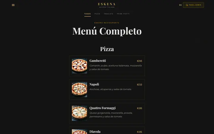 Pantalla del sistema Carta digital con panel
